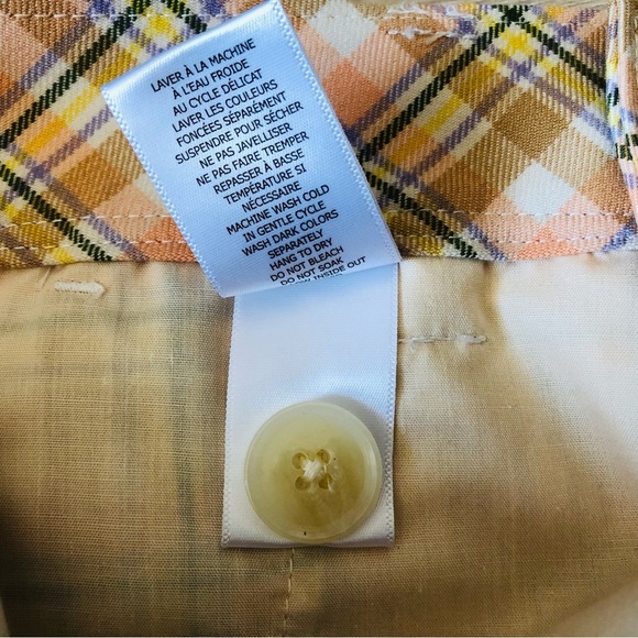 NWOT Twik Plaid High Waist Shorts - Picture 7 of 11